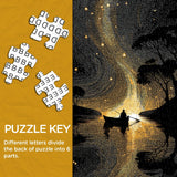 Starry Shore Night Jigsaw Puzzle 1000 Pieces