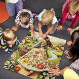 Floral Country Lady Jigsaw Puzzle 1000 Pieces
