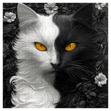 Puzzle chat Yin Yang 1000 pièces