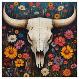 Wildflower Skull Jigsaw Puzzle 1000 Pieces