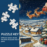 Puzzle Voyage Cadeau du Père Noël 1000 pièces (copie)