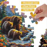 Mountain Bears Jigsaw Puzzle 1000 Pieces