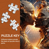 Lake Wild Wolf Jigsaw Puzzle 1000 pezzi (copia)