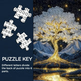 Eternal Golden Tree Jigsaw Puzzle 1000 pezzi