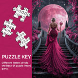 Ascent Under Moon Jigsaw Puzzle 1000 Piece
