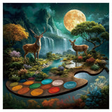 Verzauberte Palette Puzzle 1000 Teile