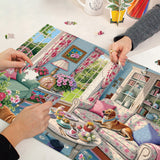 Warm Living Room Jigsaw Puzzles 1000 Pieces