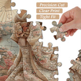 Kimono Floral Feast Jigsaw Puzzle 1000 Pieces