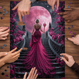 Ascent Under Moon Jigsaw Puzzle 1000 Piece