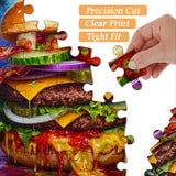 Puzzle Deliciosa Hamburguesa 1000 Piezas