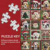 Christmas Dogs Jigsaw Puzzles 1000 Pieces
