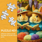 Funny Bunnies Jigsaw Puzzle 1000 Pieces