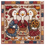 Gleaning Goose Sisters Rompecabezas de 1000 piezas