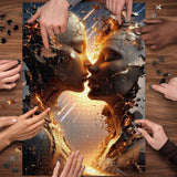 Lake Wild Wolf Jigsaw Puzzle 1000 pezzi (copia)