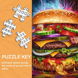 Puzzle Deliciosa Hamburguesa 1000 Piezas