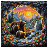 Mountain Bears Jigsaw Puzzle 1000 Pieces