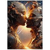 Lake Wild Wolf Jigsaw Puzzle 1000 pezzi (copia)