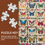 Butterfly Specimens Jigsaw Puzzle 1000 Pieces