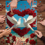 Love And Peace Jigsaw Puzzle 1000 Pieces