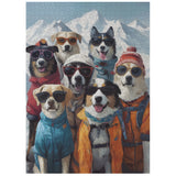 Ski Dog Team Jigsaw Puzzle 1000 Pieces