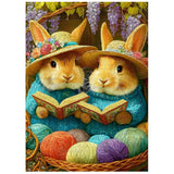 Funny Bunnies Jigsaw Puzzle 1000 Pieces