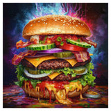 Puzzle Deliciosa Hamburguesa 1000 Piezas