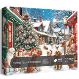Town Pets’ Christmas Jigsaw Puzzle 1000 Pieces