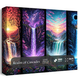 Puzzle Royaume des Cascades 1000 pièces
