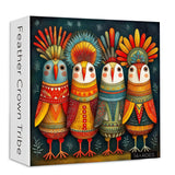 Feather Crown Tribe Jigsaw Puzzle 1000 Pieces