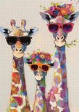 The Giraffe Family Jigsaw Puzzles 1000 Piece
