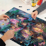 Forest Bastion Jigsaw Puzzle 1000 Piece