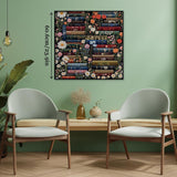Jigsaw Puzzle Blumenbibliothek 1000 Stück
