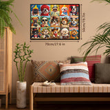 Pup Collage World Puzzle 1000 Teile