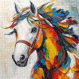 Painted Horse Jigsaw Puzzle 1000 Pieces