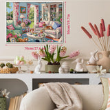 Warm Living Room Jigsaw Puzzles 1000 Pieces