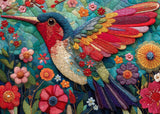 Patchwork Hummingbird Puzzle 1000 pièces