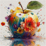 Blooming Color Apple Jigsaw Puzzles 1000 Pieces