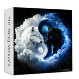 Yin Yang Wolves Jigsaw Puzzle 1000 Pieces