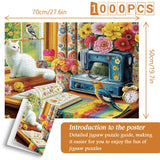 Colorful Threads Weave Spring Jigsaw Puzzle 1000 Pieces