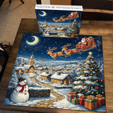 Puzzle Voyage Cadeau du Père Noël 1000 pièces (copie)
