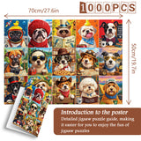Pup Collage World Puzzle 1000 Teile