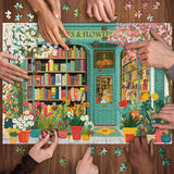 Blooming Bookstore Jigsaw Puzzle 1000 Pieces