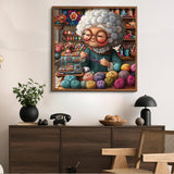 Grandma’s Knitting World  Jigsaw Puzzle 1000 Pieces