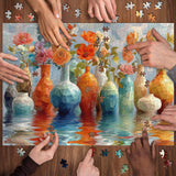 Colorful Vases Jigsaw Puzzle 1000 Pieces
