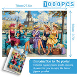 Friends by Seine Jigsaw Puzzle 1000 Pieces