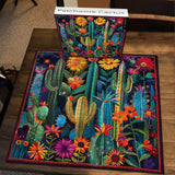 Patchwork cactus puzzle puzzle 1000