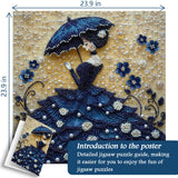 Beaded Lady Jigsaw Puzzles 1000 Pieces