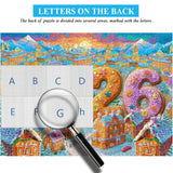 Happy 2026 puzzle puzzle 1000 pezzi