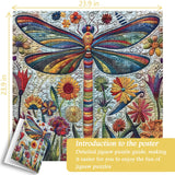 Dragonfly Garden Jigsaw Puzzle 1000 Pieces