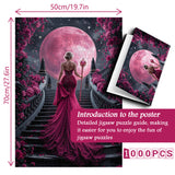 Ascent Under Moon Jigsaw Puzzle 1000 Piece
